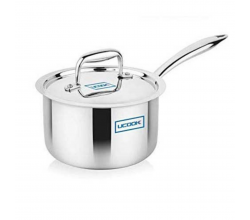UCOOK stainless steel Tri ply saucepan- 160 mm