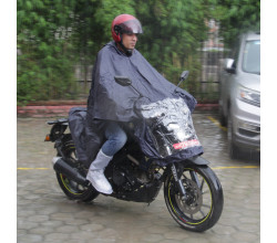 Monsoon Combo Set 3: raincoat for bikers and shoe protector from rain